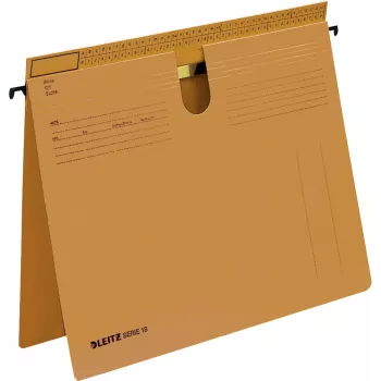 Leitz Serie 18 pakabinamas segtuvas A4 ruda spalva, kartonas