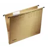 Kabantis segtuvas Leitz ALPHA A4, kartonas, metalas, ruda spalva