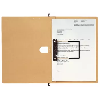 Leitz Alpha segtuvas kartonas, polipropilenas A4 rudas