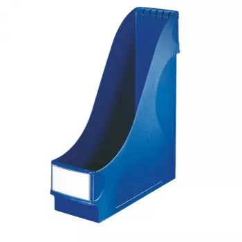 LEITZ Stovimas failų laikiklis ypač platus, A4, polistirolas, mėlyna, talpa 92 mm (2425-00-35)