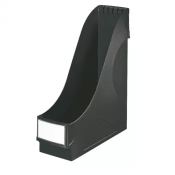 LEITZ Stovas dokumentams Extra Wide, A4, polistirenas, juodas, talpa 92 mm (2425-00-95)