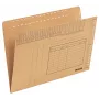 Kabantis segtuvas Leitz 24300000 A4 rudos spalvos kartoninis