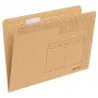 Kabantis segtuvas Leitz 24350000 A4 ruda spalva, kartonas/plastikas