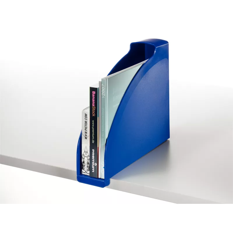 Leitz Plus žurnalo dėklas standartinis, mėlynas, plastikinis, A4, 78 mm