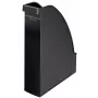 Leitz Plus standartinis žurnalinis segtuvas, juodas, plastikinis, A4, 78 mm