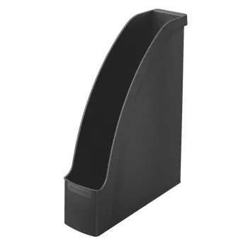 Leitz Plus standartinis žurnalinis segtuvas, juodas, plastikinis, A4, 78 mm