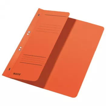 Kartoninis aplankas Leitz, A4, oranžinis, 250 lapų