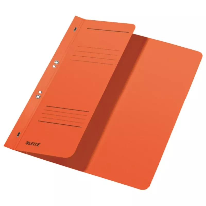 Kartoninis aplankas Leitz, A4, oranžinis, 250 lapų