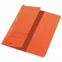 Kartoninis aplankas Leitz, A4, oranžinis, 250 lapų