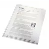 LEITZ Punched Pockets Standard, A4, PP, Grūdėtas, 0,13 mm, Atviras viršus ir šonas, Dokumentų apsauga (4000-00-03)