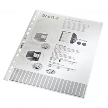 Leitz High Quality kišeninis aplankas, A4, skaidrus, 100 vnt.