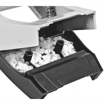 Leitz NeXXt 5008 skylmušis, 2 skylės, 30 lapų, juodas/pilkas, metalas/plastikas