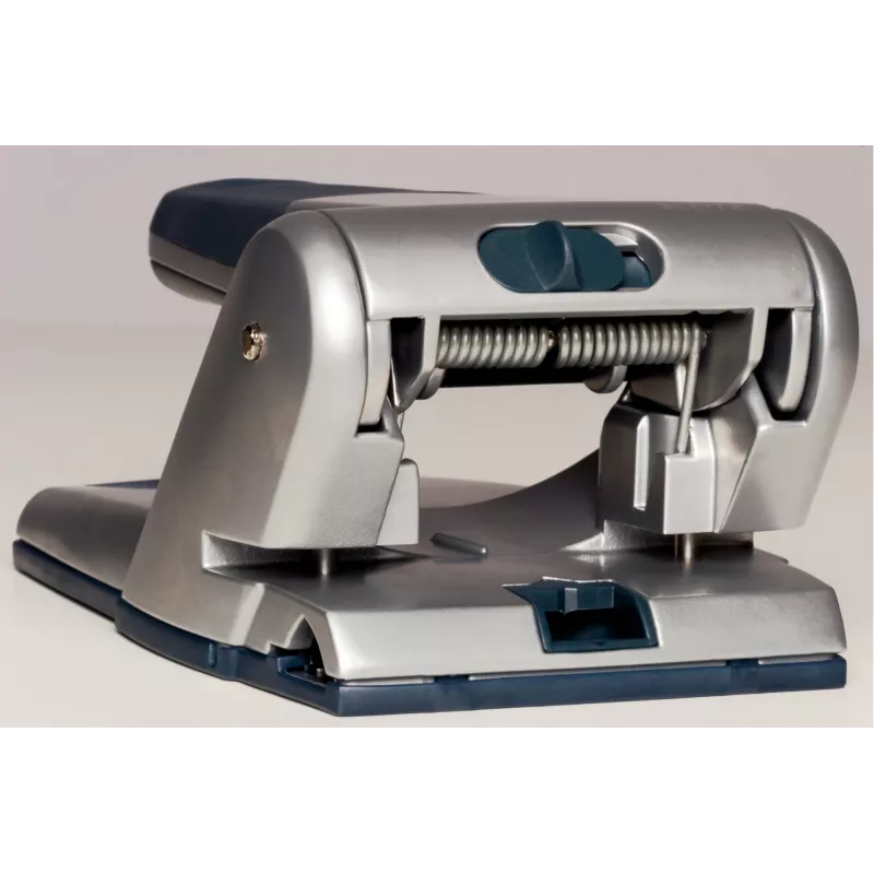 Leitz sunkiasvoris skylmuštuvas 65 lapų, juodas/pilkas, 8 cm, 5,5 mm, A4, 130 mm
