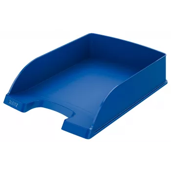 Leitz Plus standartinis dėklas laiškams, polistirolas, mėlynas, 255x357x70 mm