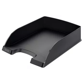 Leitz Plus standartinis dokumentų dėklas, polistirolas, juodas, 255x357x70 mm
