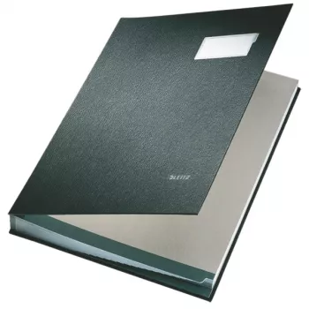 Leitz Signature Book su 20 skirtukais A4, juoda, polipropilenas (PP)