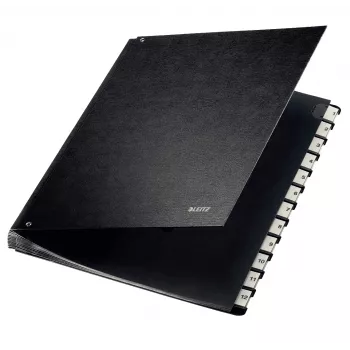 Leitz stalo organizatorius 1-12 A4, juodas, kartonas