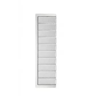Lipnios etiketės Leitz 60040001, baltos, užapvalintais kampais