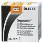Leitz Orgacolor lipnus etiketės lapas Apvalinti stačiakampiai Oranžinė