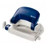 Leitz Hole Punch 5058 NeXXt skylmuštuvas, 2 skylės, 10 lapų, mėlynas, plastikinis, 8 cm, 5.5 mm, A5