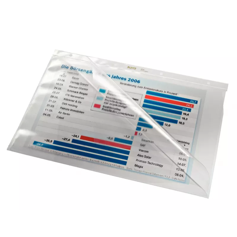 Apsauginis aplankalas A4 Leitz 47440000 skaidrus PVC