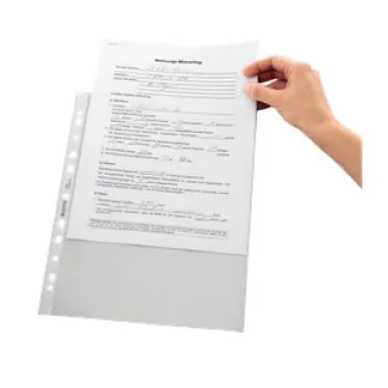 Leitz High Quality Pocket 75 my A4 – permatomas A4 formatos dokumentų segtuvas
