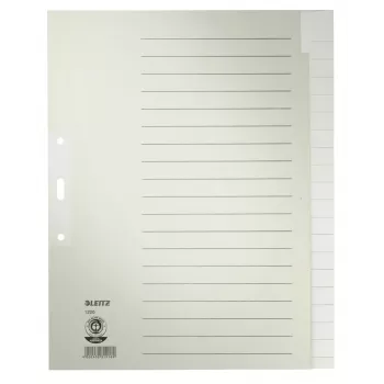 Leitz 12200085 tuščias skirtukų indeksas
