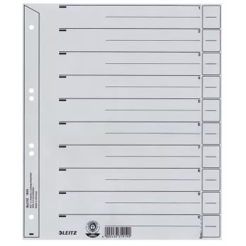 Leitz 16500085 Skaitmeniniai skirtukai