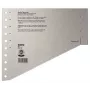 Leitz 16510085 tuščias skirtukinis indeksas, kartonas, pilka
