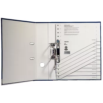 Leitz 16510085 tuščias skirtukinis indeksas, kartonas, pilka