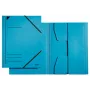 Leitz 39810035 segtuvas su gumomis, kartoninis, mėlynas, A4