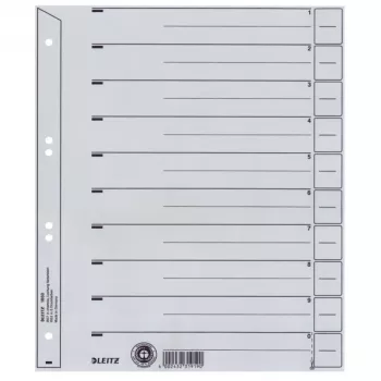 Leitz Bookmark pilka, 240 mm x 300 mm