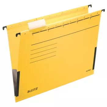 Leitz Alpha Folder kabantis aplankas A4 geltonas