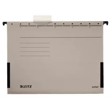 Vizitinė aplankalė Leitz 19863085 kartoninė A4 pilka