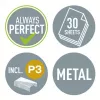 Leitz NeXXt segtuvas, 30 lapų, baltas, P3, metalinis, plastikinis, 80 g/m²