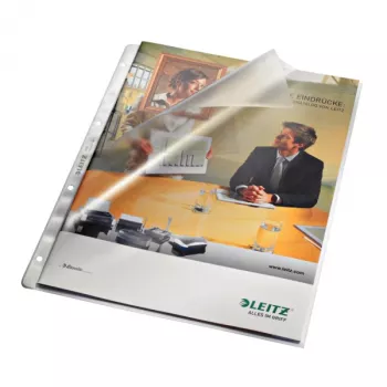 Leitz Premium Kišenė A4 su atidarymu iš viršaus ir kairės, 30% perdirbto plastiko