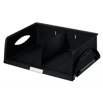 Leitz Tray Sorty Landscape Standard dėklas, plastikinis, juodas, A4, 405 mm, 300 mm, 125 mm