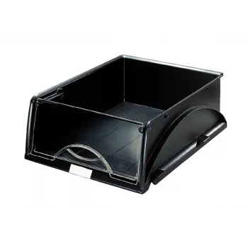 Leitz Tray Sorty Standard plastikinis padėklas, juodas, A4, 285x385x125 mm