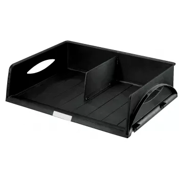 Leitz Tray Sorty Jumbo, plastmasinis, juodas, A3, 490 mm, 385 mm, 125 mm