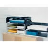 Leitz Tray Sorty Jumbo, plastmasinis, juodas, A3, 490 mm, 385 mm, 125 mm