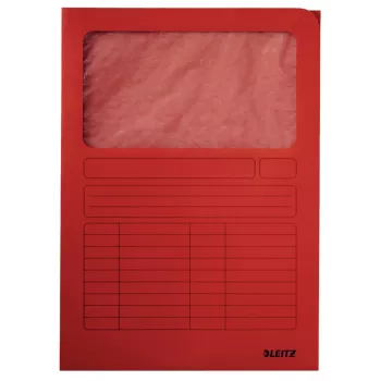Leitz 39500025 aplankalas iš kartono, raudonas, A4