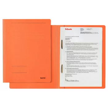 Leitz 30030045 segtuvas A4, kartonas/plastikas, oranžinis