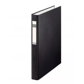 Leitz 42100035 A4 segtuvas su D žiedais, juodas