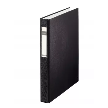 Leitz 42120095 A4 segtuvas su D žiedais, juodas