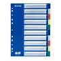 Leitz 12566000 daugiaspalviai skirtukai A4 formatui
