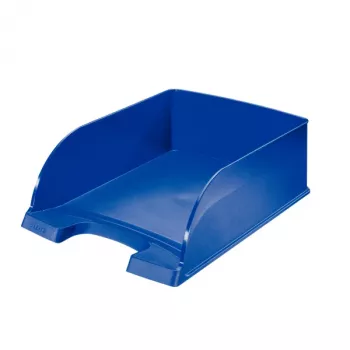 Leitz dėklų dėklas Plus Jumbo, plastikinis, mėlynas, A4 formatui