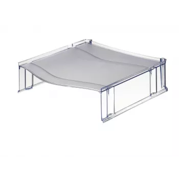 Leitz dėklų pakėlėjas Plus Universal, plastikinis, pilkas, permatomas, 254x265x70 mm