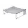 Leitz dėklų pakėlėjas Plus Universal, plastikinis, pilkas, permatomas, 254x265x70 mm