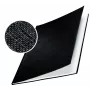 Leitz impressBIND kieti viršeliai su linine apdaila 10,5 mm, A4, kartonas, juodi, matiniai, 105 lapai, 1,05 cm