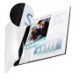 Leitz impressBIND viršelis Soft 14,0 mm, A4, kartonas, PET, juoda, skaidri, 140 lapų, 214 mm, 18 mm